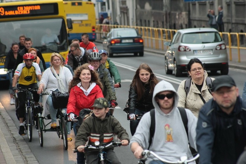 Parada rowerowa w Słupsku