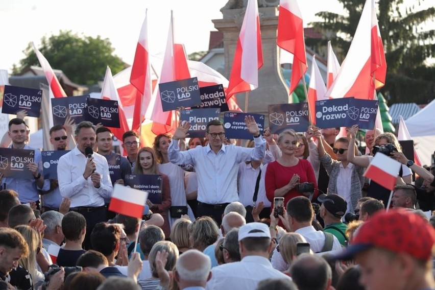 Premier RP Mateusz Morawiecki w Podlaskiem i Białymstoku. Relacja NA ŻYWO (22.07.2021)