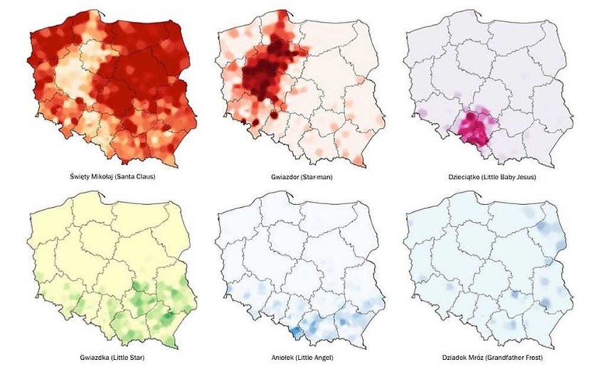 "STREFY WPŁYWÓW" MIKOŁAJÓW, GWIAZDORÓW I INNYCH W POLSCE