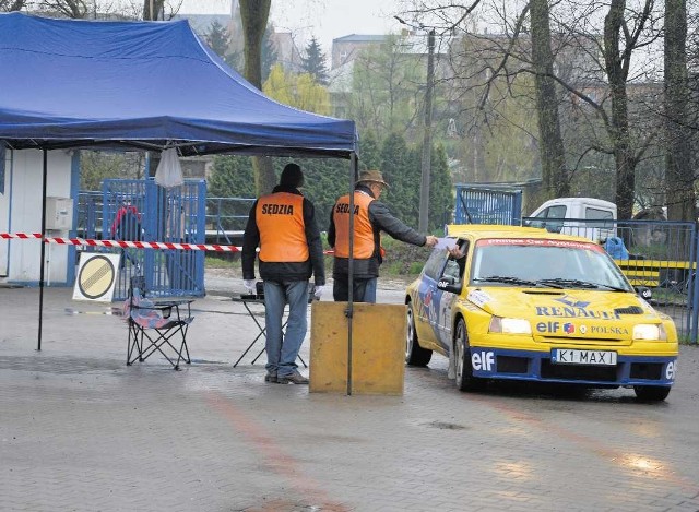 Swój przejazd kończy Wojciech Rozwadowski