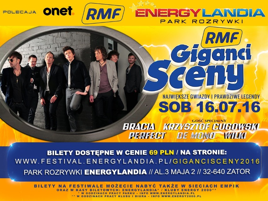 Giganci Sceny RMF ponownie w Energylandii!