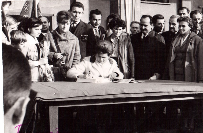 Walentyna Tiereszkowa była entuzjastycznie przyjęta w Łodzi