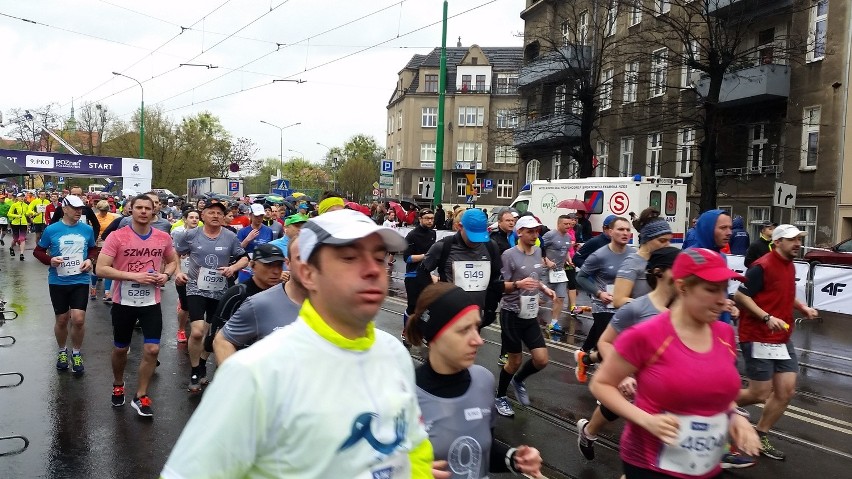 9. Poznań Półmaraton: Wyniki z poszczególnych punktów