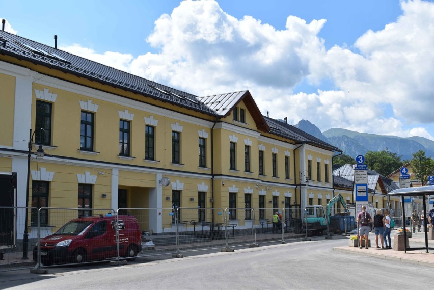 Zakopane. Znów poślizg przy remoncie dworca. Znów przez koronawirusa 