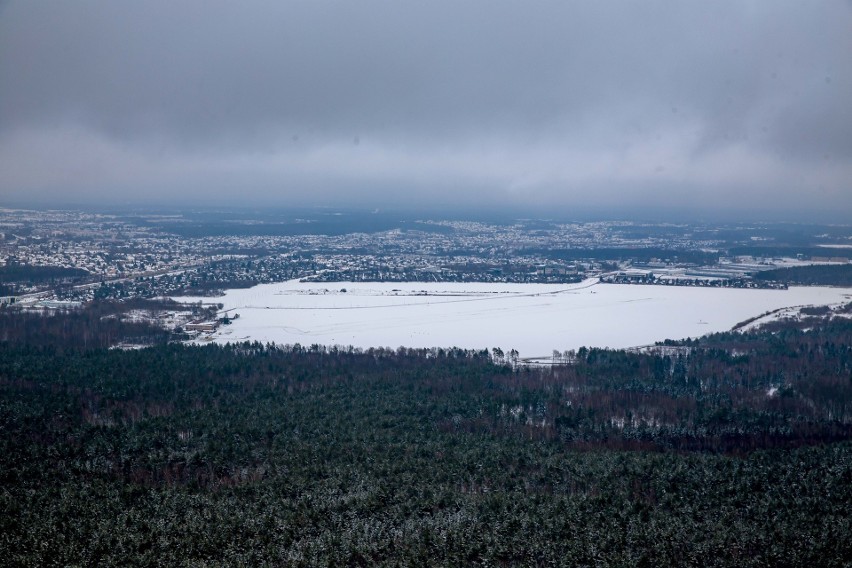 Widok na Krywlany i Las Solnicki