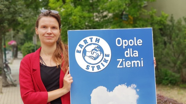 Kamila Jarońska, współorganizatorka Strajku dla Ziemi w Opolu