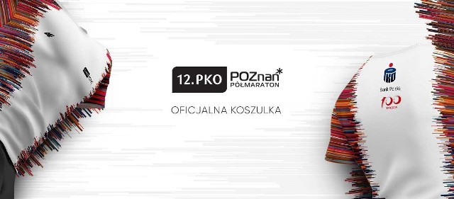 Tak wygląda oficjalna koszulka zbliżającego się wielkimi krokami 12. PKO Poznań Półmaratonu