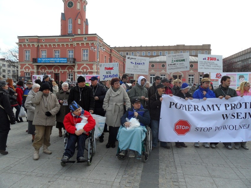 Protest w Częstochowie