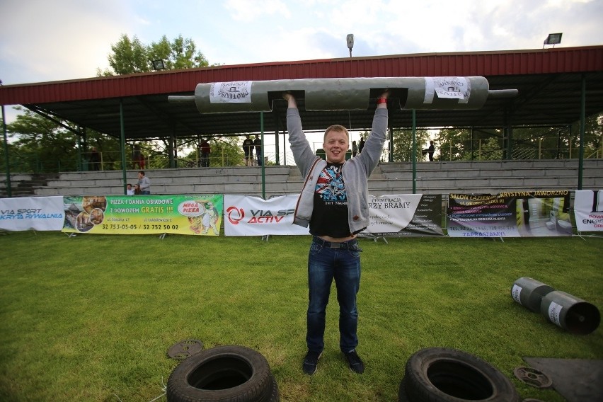 Strongmani w Jaworznie rywalizowali na stadionie Azotanii [ZDJĘCIA]