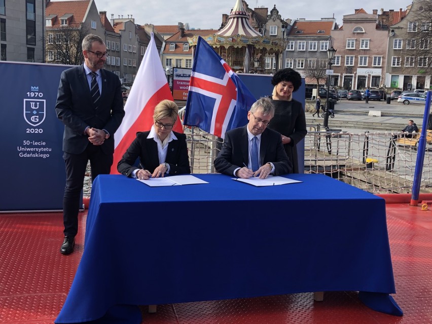 Gdańska i islandzka uczelnia podpisały porozumienie na Oceanografie