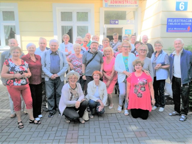 Członkowie Sekcji Emerytów i Rencistów ZNP w Świebodzinie podczas pobytu w Ciechocinku i Bydgoszczy na przełomie czerwca i lipca 2019