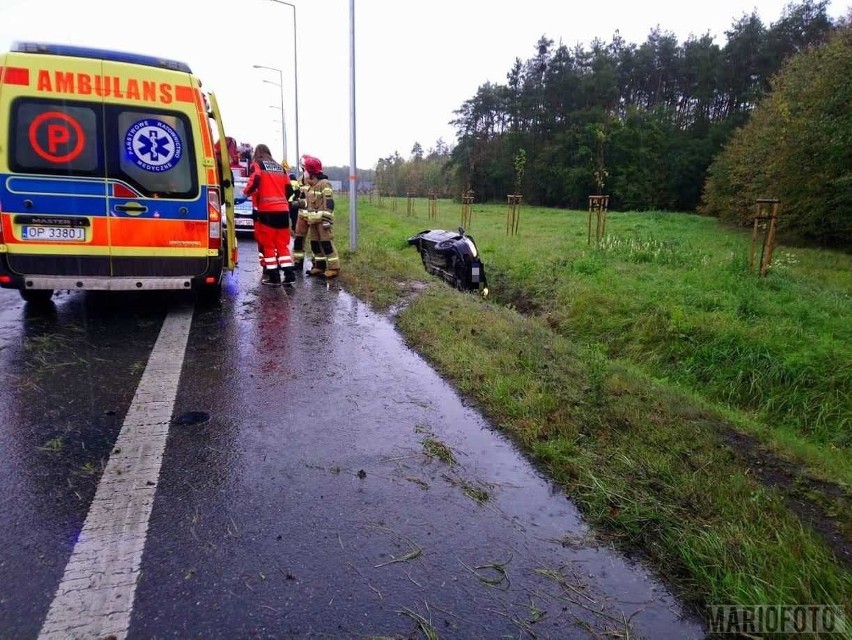 Wypadek w Opolu. Jedna osoba poszkodowana.