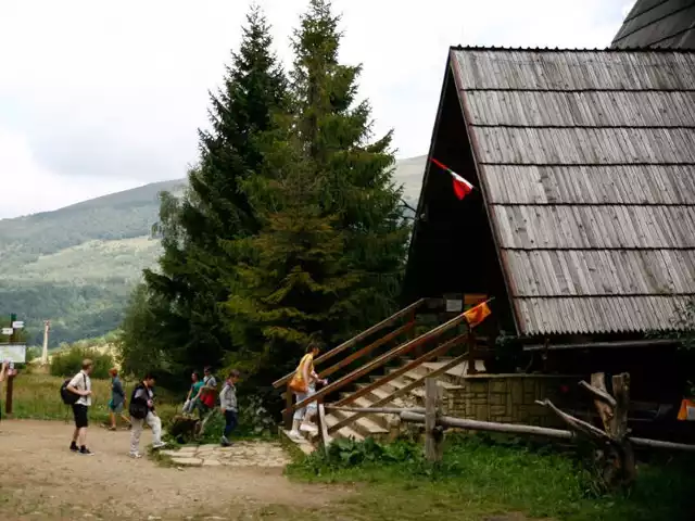 Schronisko pod Małą Rawką w Bieszczadach.