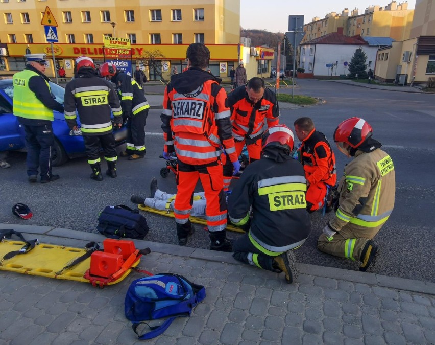 Do wypadku doszło we wtorek na ul. Grunwaldzkiej w...