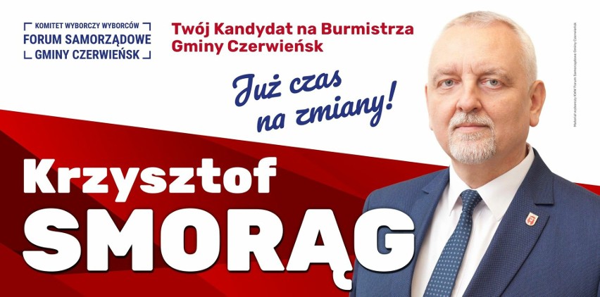 Krzysztof Smorąg (57 lat) - KWW Forum Samorządowe Gminy...