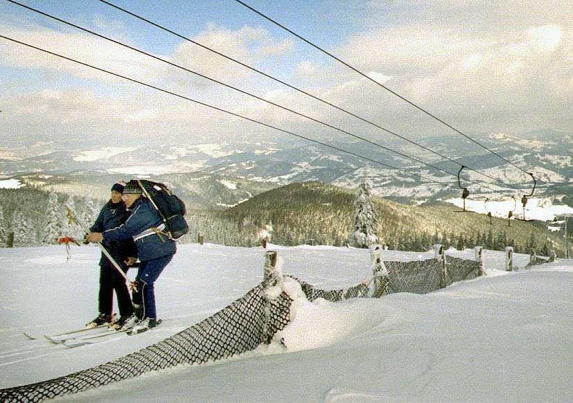 Szczyrk, Skrzyczne, rok 2004