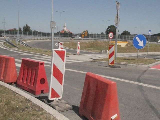 Zamknięta była droga prowadząca od ronda przy Targach Kielce do ulicy Łódzkiej.