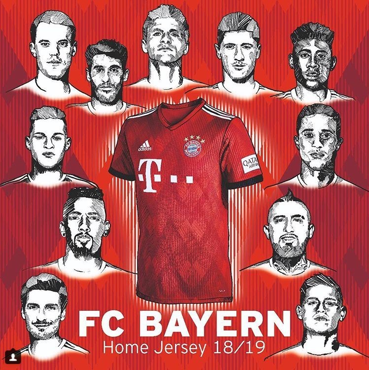 Bayern Monachium zaprezentował nowe koszulki na sezon...