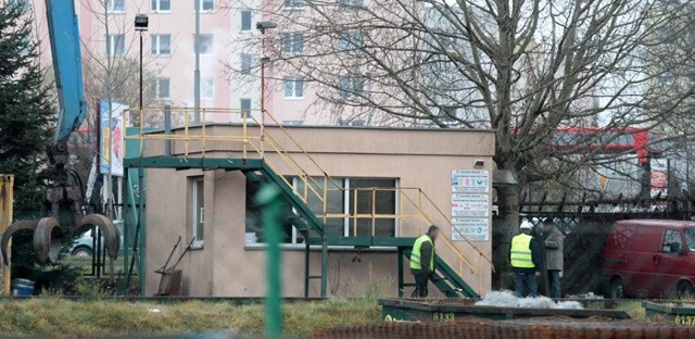 Dyrekcja punktu skupu złomu nie wyraziła zgody na wejście na teren obiektu i sfotografowanie niewybuchów.