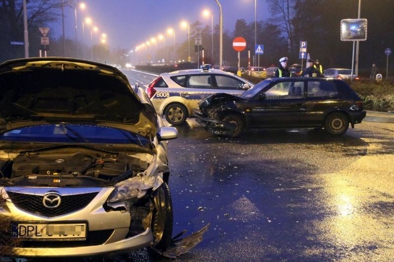 Wypadek na Racławickiej, Wrocław, 25.01.2016