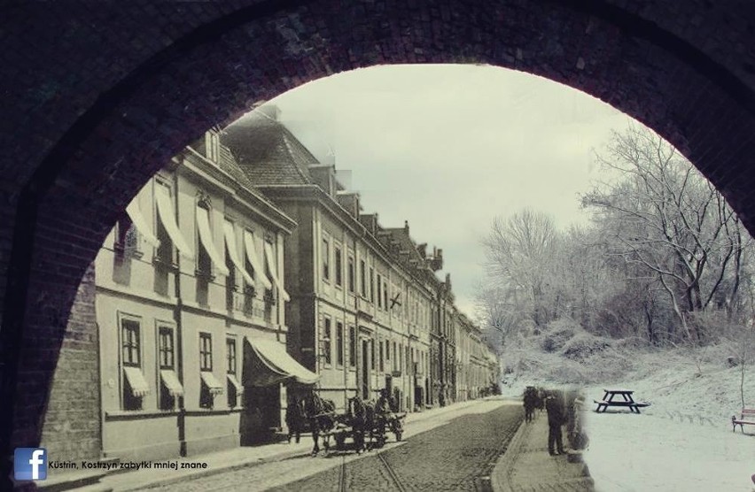 Niezwykłe przeróbki przedwojennych zdjęć Kostrzyna nad Odrą.