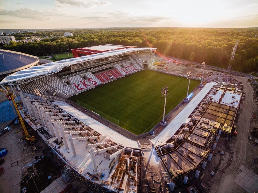 Budowa stadionu ŁKS imponuje  [NAJNOWSZE ZDJĘCIA]