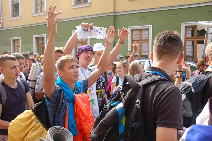 Uroczyste wyjście Pieszej Pilegrzymki Tarnowskiej