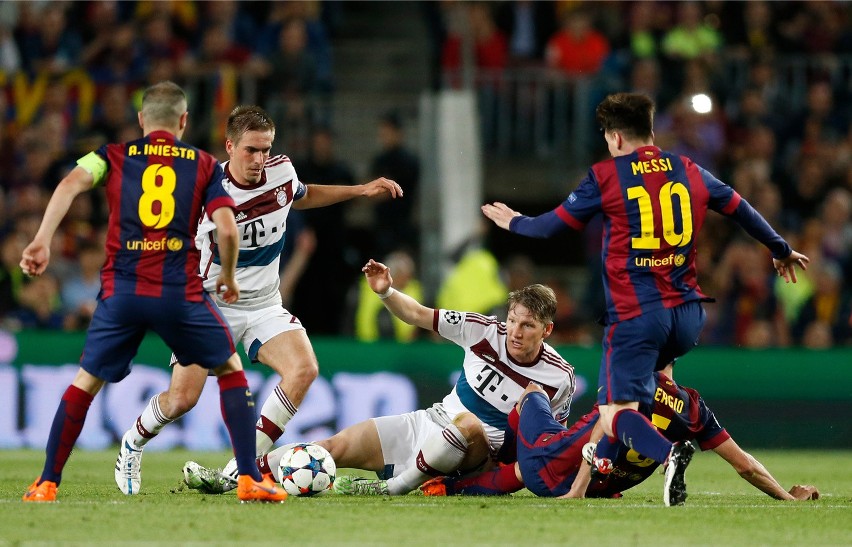 Barcelona - Bayern 3:0. Messi pozamiatał, Lewandowski nie...