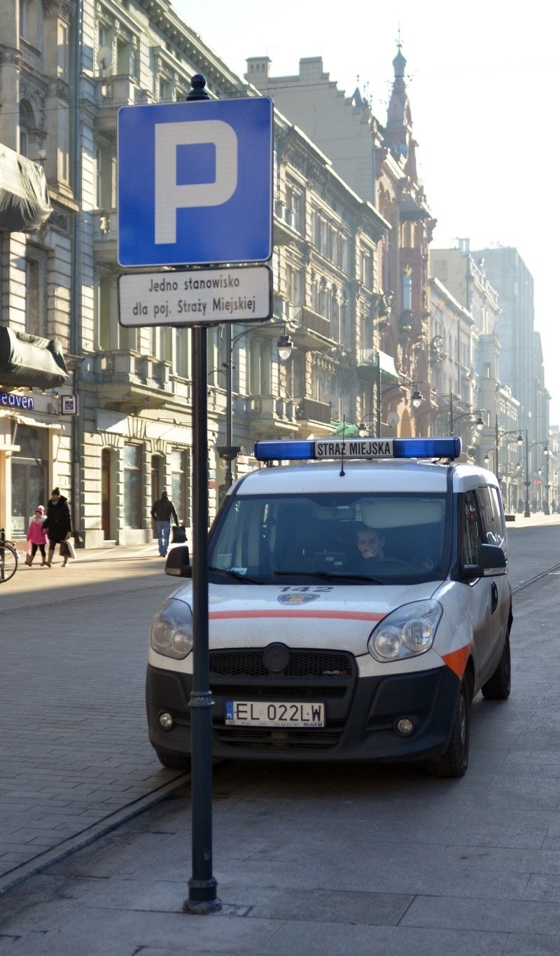 Słupki na Piotrkowskiej blokują już na stałe [zdjęcia]