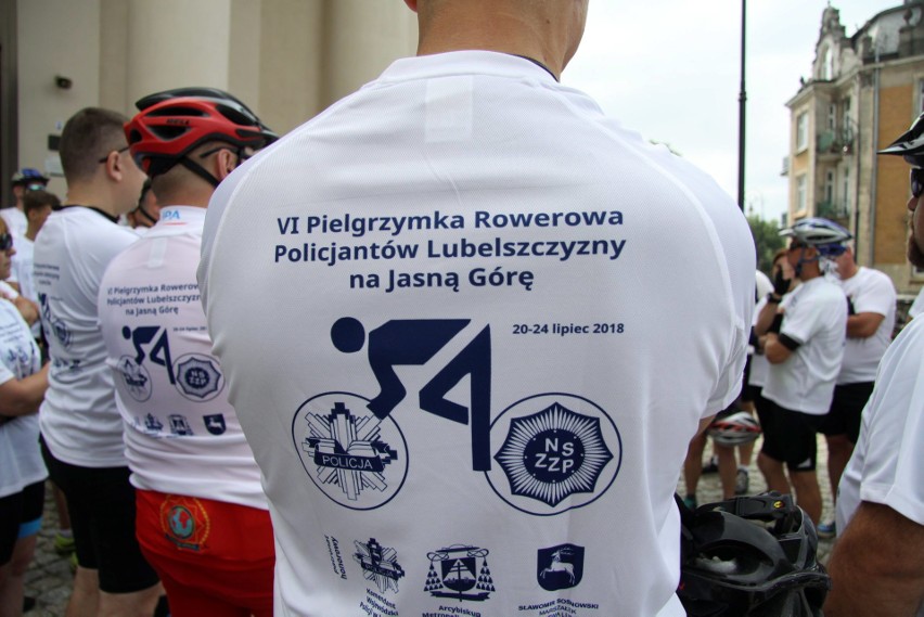 VI Rowerowa Pielgrzymka Policjantów na Jasną Górę (ZDJĘCIA)