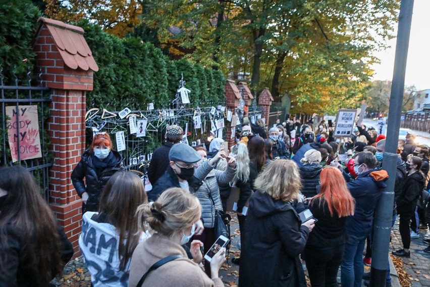 Protest kobiet w Szczecinie - 25.10.2020