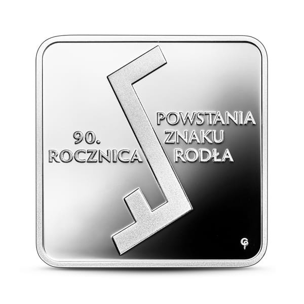 Oto nowa kwadratowa moneta 10 zł. NBP wprowadza do sprzedaży monetę "90. rocznica powstania Znaku Rodła"