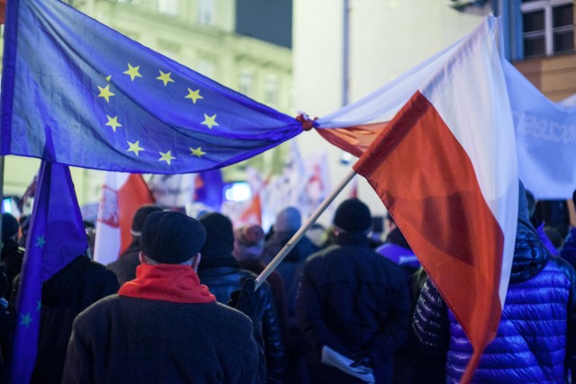 W piątek i sobotę w Bydgoszczy odbyły się protesty KOD-u