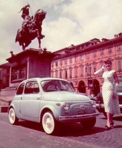 Fot. Fiat: Fiat 500 produkowany w latach 1957-1975 był...