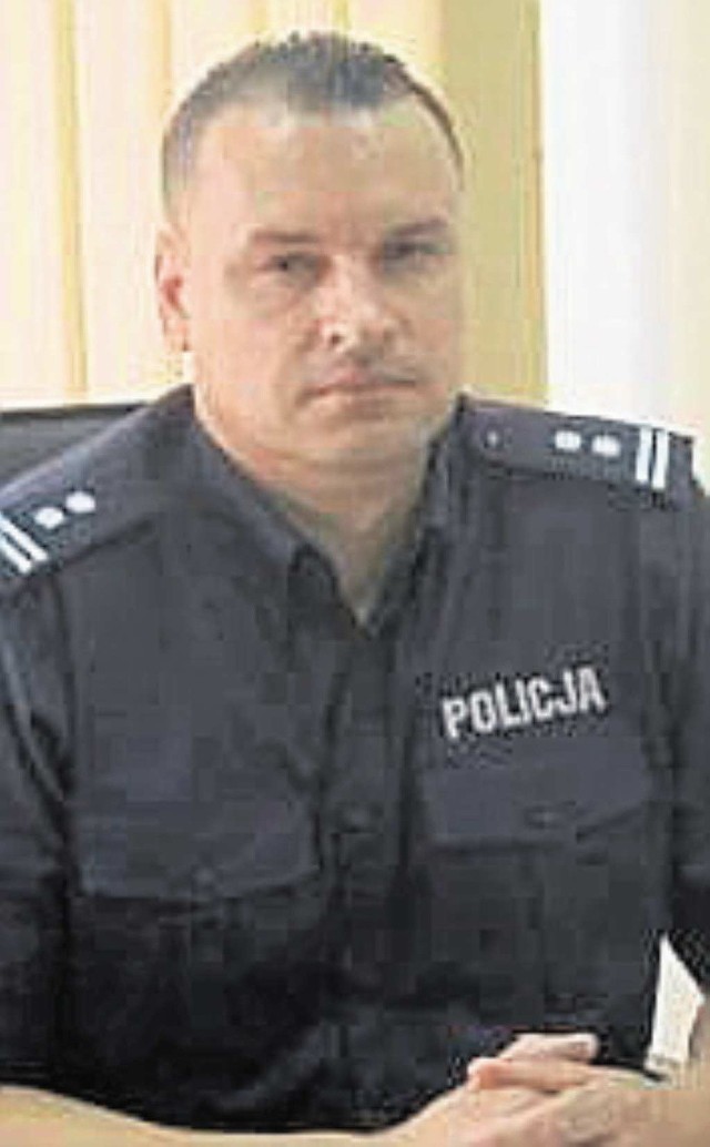 Nowy komendant - młodszy inspektor Maciej Woszczyna