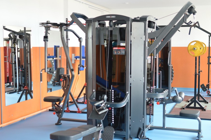 Nowy sprzęt w siłowni w Ośrodku Sportu i Rekreacji w Tucholi [zdjęcia]
