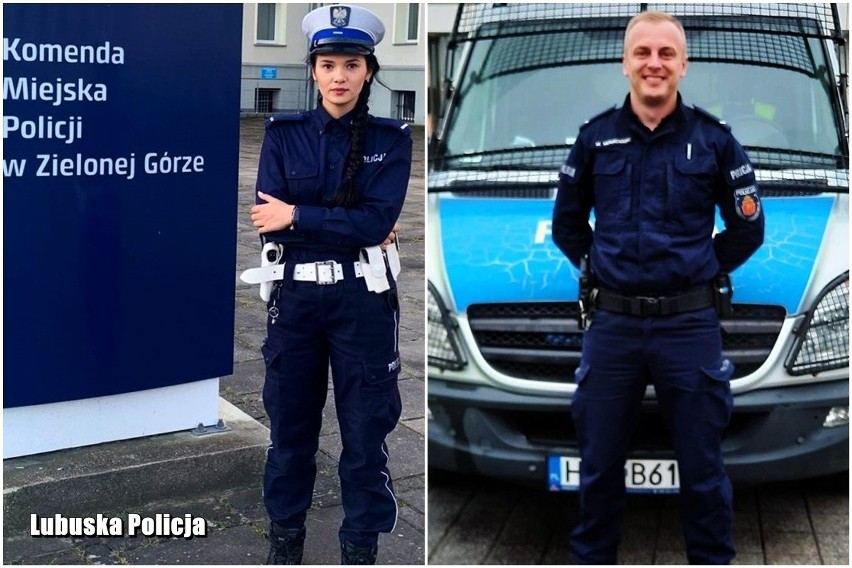 Policjanci - prywatnie narzeczeni - będąc po służbie...