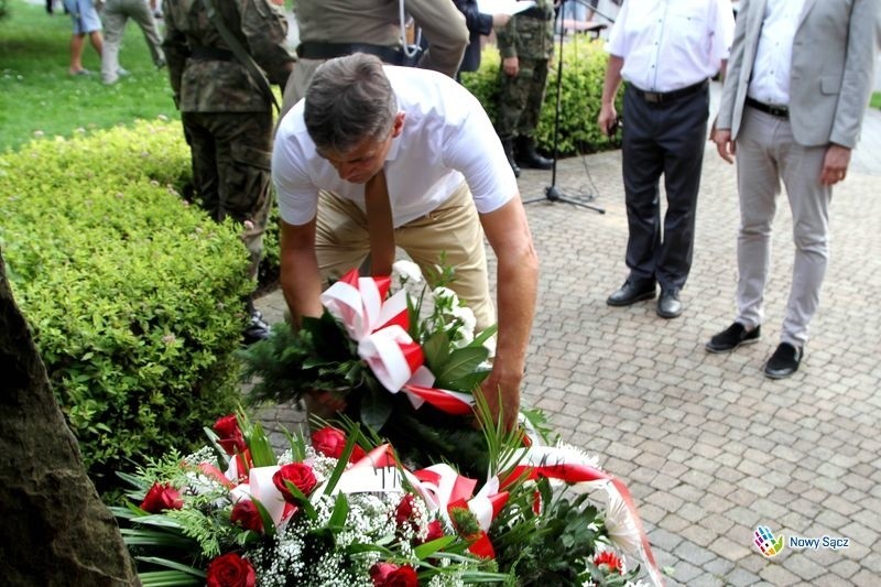 Nowy Sącz. Pamiętali o 74. rocznicy wybuchu Powstania Warszawskiego