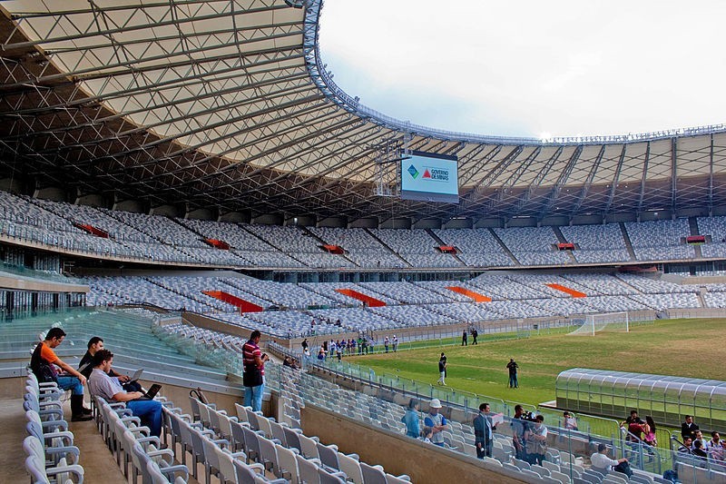 Belo Horizonte. Stadion: Estadio Mineirao. Pojemność: 66805