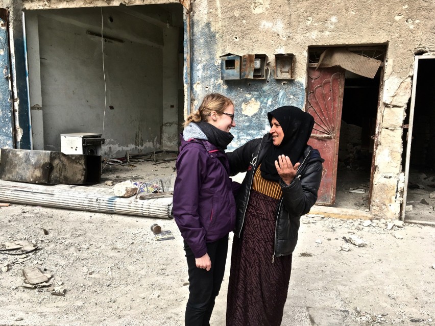 Spotkanie z Haną, mieszkanką wschodniego Aleppo (dzielnica...