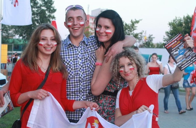 Monika, Kasia, Konrad i Ilona optymistycznie typowali 3-0 dla Polski.