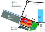 Lotnisko w Gdańsku. Kolejny etap rozbudowy Terminalu T2 [ZMIANA ORGANIZACJI RUCHU]