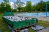 Bytom: trwa remont basenu na kąpielisku w Parku Kachla