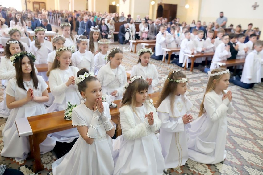 Uroczystość Pierwszej Komunii Świętej w kościele pw. Matki...