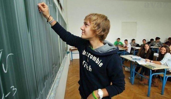 Alen Halilović w szkole
