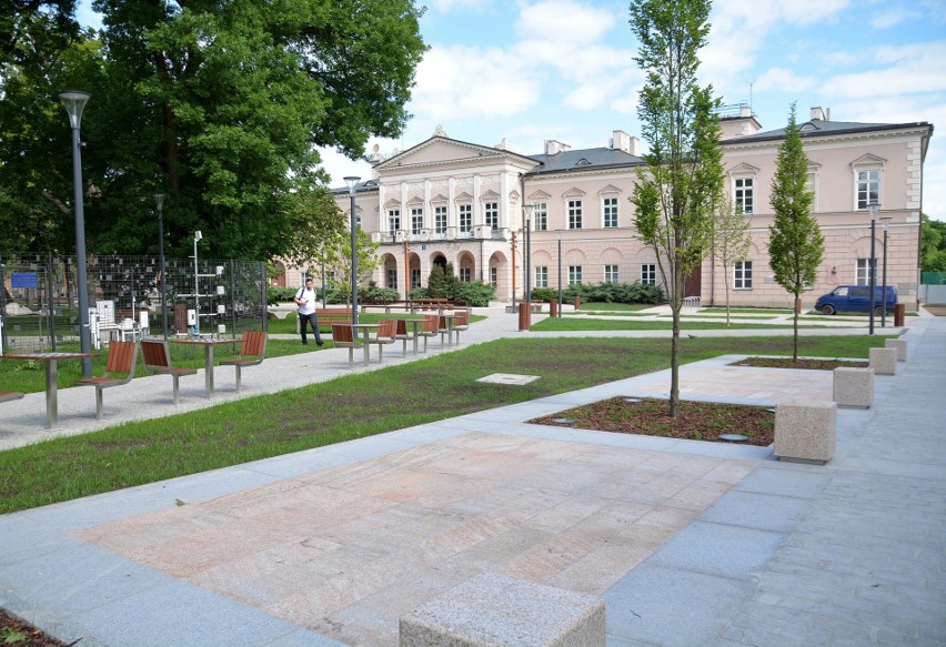 Pałac Lubomirskich, dziś Wydział Politologii UMCS. Tutaj...