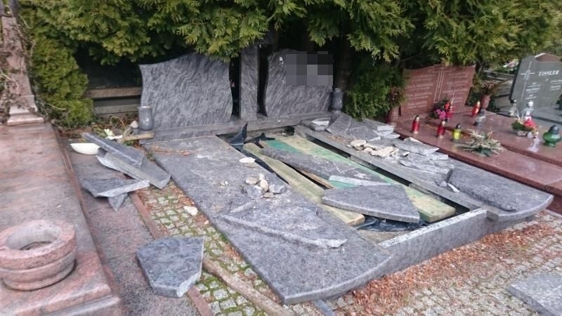 Zwłoki ukradziono z Cmentarza Łostowickiego w Gdańsku