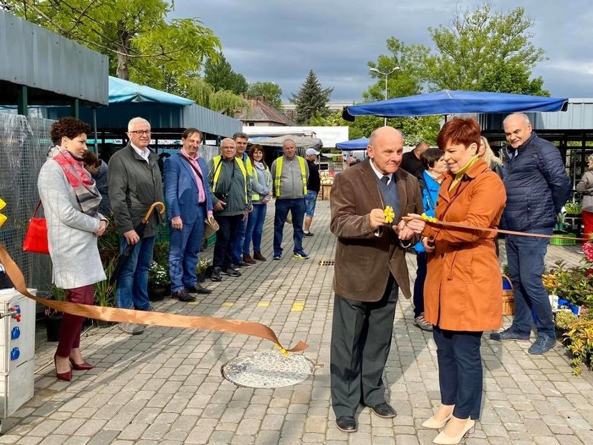 Nowa część cieszyńskiego targowiska....