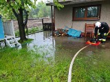 Oświęcim. Rośnie poziom wody w Sole i Wiśle. Strażacy 20 razy wyjeżdżali do podtopień 