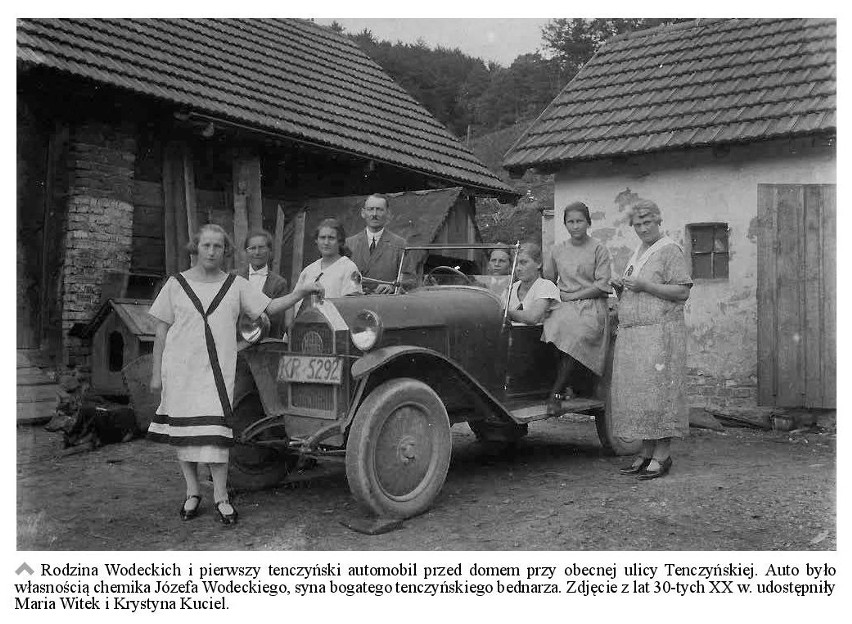 Tenczynek stare zdjęcia - rodzina Wodeckich pierwszy...